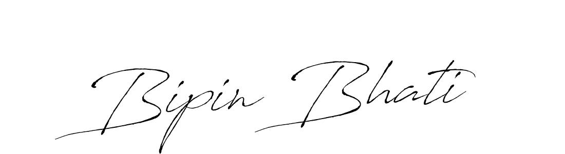 Antro_Vectra is a professional signature style that is perfect for those who want to add a touch of class to their signature. It is also a great choice for those who want to make their signature more unique. Get Bipin Bhati name to fancy signature for free. Bipin Bhati signature style 6 images and pictures png