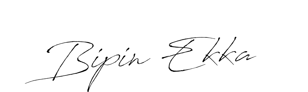 Bipin Ekka stylish signature style. Best Handwritten Sign (Antro_Vectra) for my name. Handwritten Signature Collection Ideas for my name Bipin Ekka. Bipin Ekka signature style 6 images and pictures png