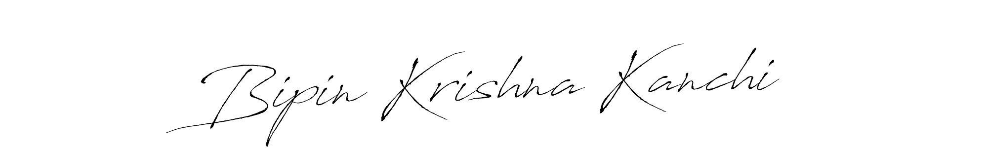 Similarly Antro_Vectra is the best handwritten signature design. Signature creator online .You can use it as an online autograph creator for name Bipin Krishna Kanchi. Bipin Krishna Kanchi signature style 6 images and pictures png