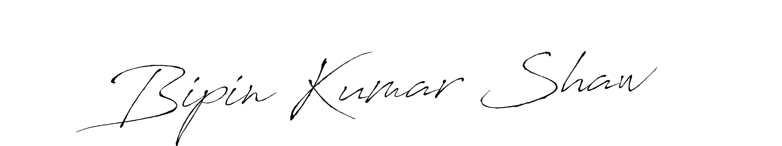 Bipin Kumar Shaw stylish signature style. Best Handwritten Sign (Antro_Vectra) for my name. Handwritten Signature Collection Ideas for my name Bipin Kumar Shaw. Bipin Kumar Shaw signature style 6 images and pictures png