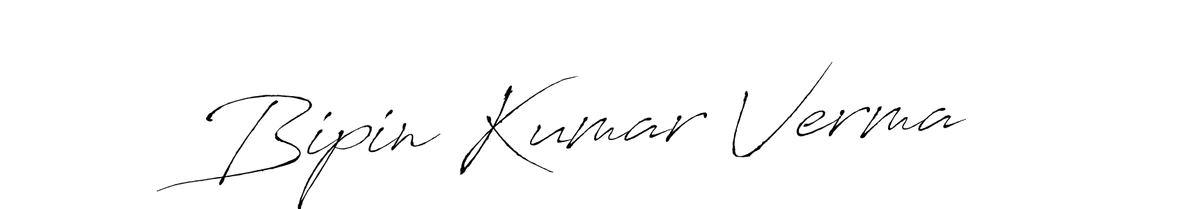 It looks lik you need a new signature style for name Bipin Kumar Verma. Design unique handwritten (Antro_Vectra) signature with our free signature maker in just a few clicks. Bipin Kumar Verma signature style 6 images and pictures png