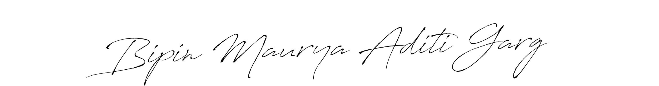 You can use this online signature creator to create a handwritten signature for the name Bipin Maurya Aditi Garg. This is the best online autograph maker. Bipin Maurya Aditi Garg signature style 6 images and pictures png