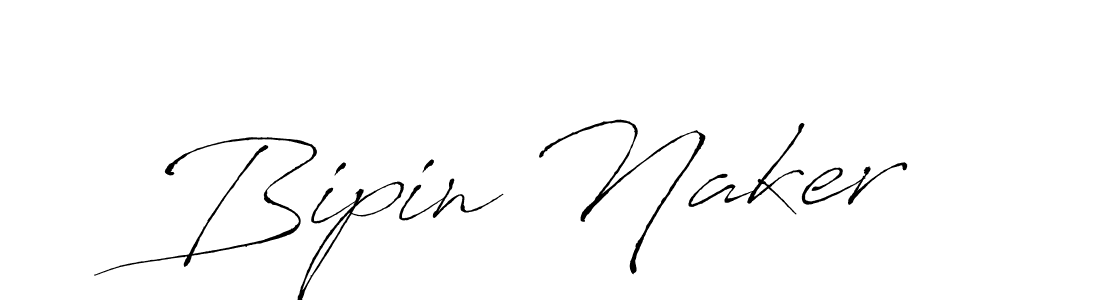 Design your own signature with our free online signature maker. With this signature software, you can create a handwritten (Antro_Vectra) signature for name Bipin Naker. Bipin Naker signature style 6 images and pictures png