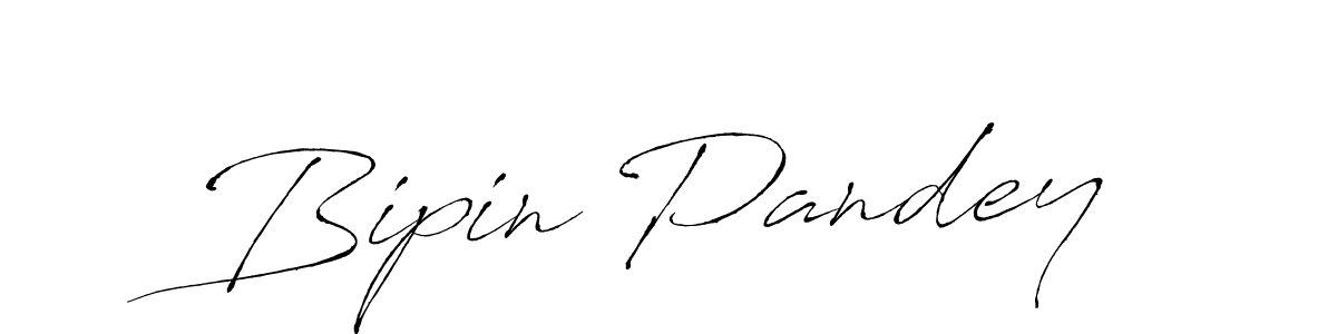 Design your own signature with our free online signature maker. With this signature software, you can create a handwritten (Antro_Vectra) signature for name Bipin Pandey. Bipin Pandey signature style 6 images and pictures png
