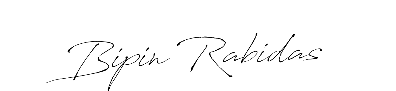 Design your own signature with our free online signature maker. With this signature software, you can create a handwritten (Antro_Vectra) signature for name Bipin Rabidas. Bipin Rabidas signature style 6 images and pictures png