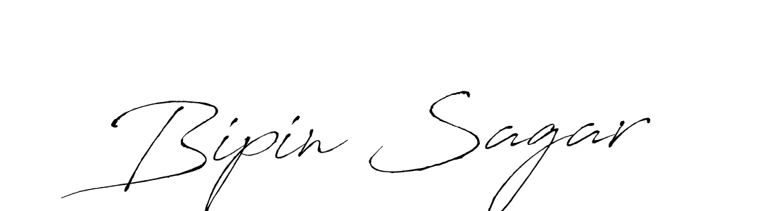Bipin Sagar stylish signature style. Best Handwritten Sign (Antro_Vectra) for my name. Handwritten Signature Collection Ideas for my name Bipin Sagar. Bipin Sagar signature style 6 images and pictures png