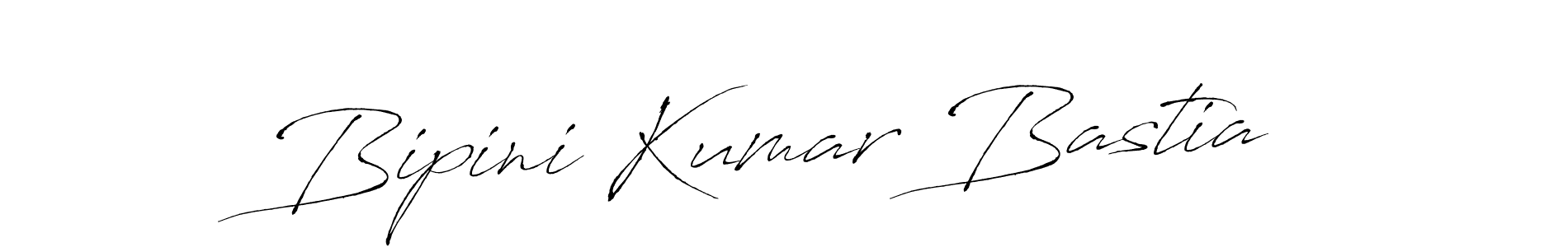 Bipini Kumar Bastia stylish signature style. Best Handwritten Sign (Antro_Vectra) for my name. Handwritten Signature Collection Ideas for my name Bipini Kumar Bastia. Bipini Kumar Bastia signature style 6 images and pictures png