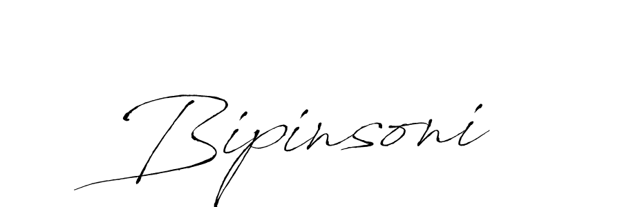 Antro_Vectra is a professional signature style that is perfect for those who want to add a touch of class to their signature. It is also a great choice for those who want to make their signature more unique. Get Bipinsoni name to fancy signature for free. Bipinsoni signature style 6 images and pictures png