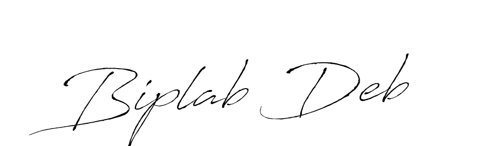 Create a beautiful signature design for name Biplab Deb. With this signature (Antro_Vectra) fonts, you can make a handwritten signature for free. Biplab Deb signature style 6 images and pictures png