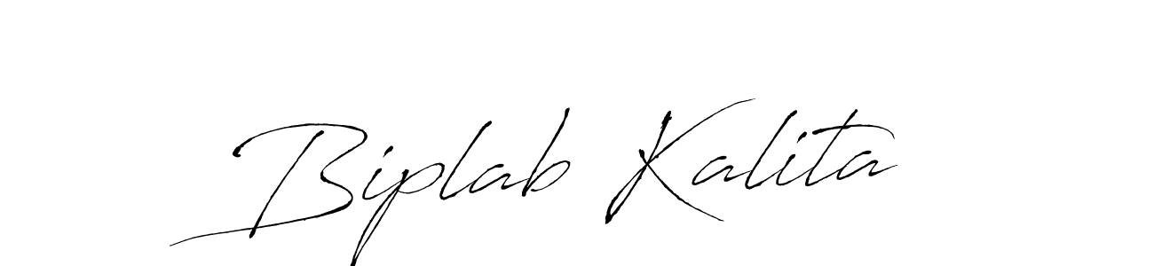 Make a beautiful signature design for name Biplab Kalita. With this signature (Antro_Vectra) style, you can create a handwritten signature for free. Biplab Kalita signature style 6 images and pictures png