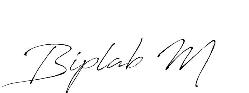 Once you've used our free online signature maker to create your best signature Antro_Vectra style, it's time to enjoy all of the benefits that Biplab M name signing documents. Biplab M signature style 6 images and pictures png