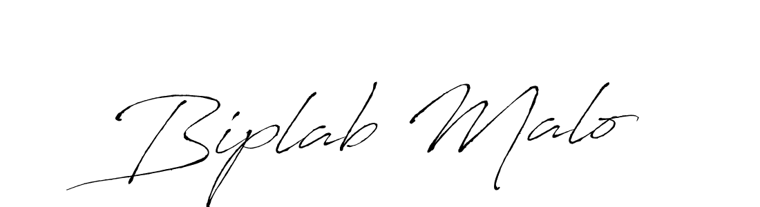 Use a signature maker to create a handwritten signature online. With this signature software, you can design (Antro_Vectra) your own signature for name Biplab Malo. Biplab Malo signature style 6 images and pictures png