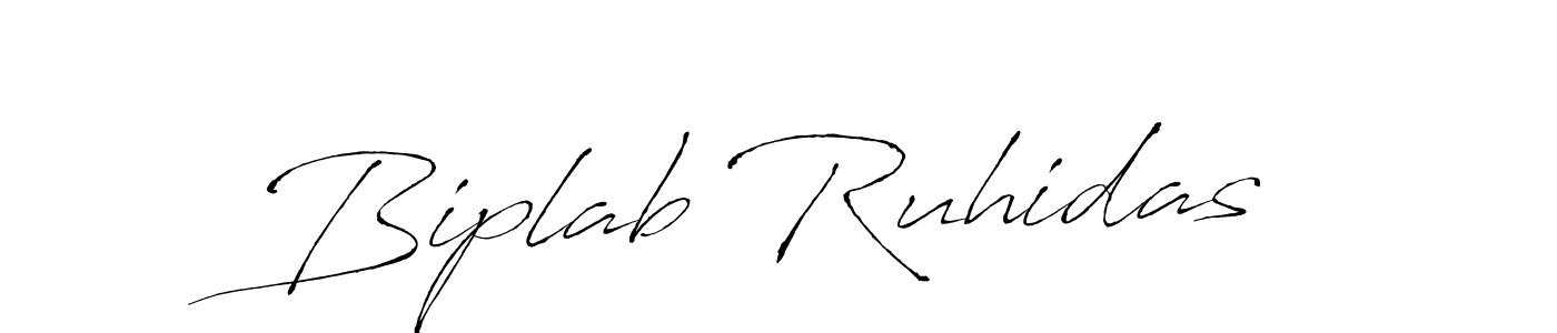 Make a beautiful signature design for name Biplab Ruhidas. With this signature (Antro_Vectra) style, you can create a handwritten signature for free. Biplab Ruhidas signature style 6 images and pictures png