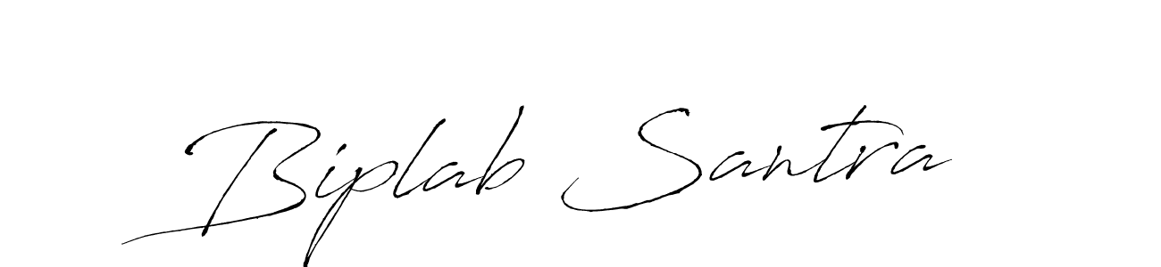 How to make Biplab Santra signature? Antro_Vectra is a professional autograph style. Create handwritten signature for Biplab Santra name. Biplab Santra signature style 6 images and pictures png