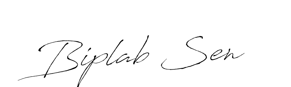 Create a beautiful signature design for name Biplab Sen. With this signature (Antro_Vectra) fonts, you can make a handwritten signature for free. Biplab Sen signature style 6 images and pictures png