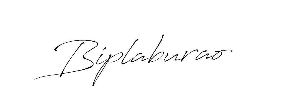 Make a beautiful signature design for name Biplaburao. With this signature (Antro_Vectra) style, you can create a handwritten signature for free. Biplaburao signature style 6 images and pictures png