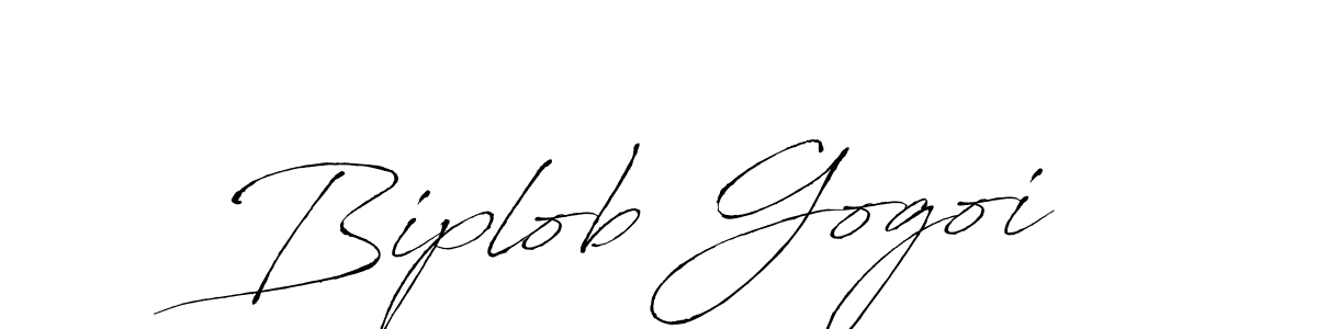 Design your own signature with our free online signature maker. With this signature software, you can create a handwritten (Antro_Vectra) signature for name Biplob Gogoi. Biplob Gogoi signature style 6 images and pictures png