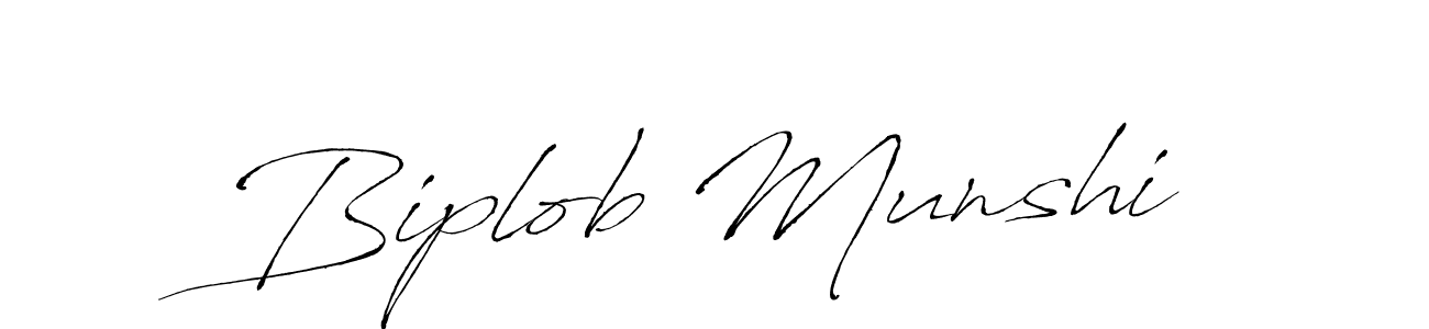 Also You can easily find your signature by using the search form. We will create Biplob Munshi name handwritten signature images for you free of cost using Antro_Vectra sign style. Biplob Munshi signature style 6 images and pictures png