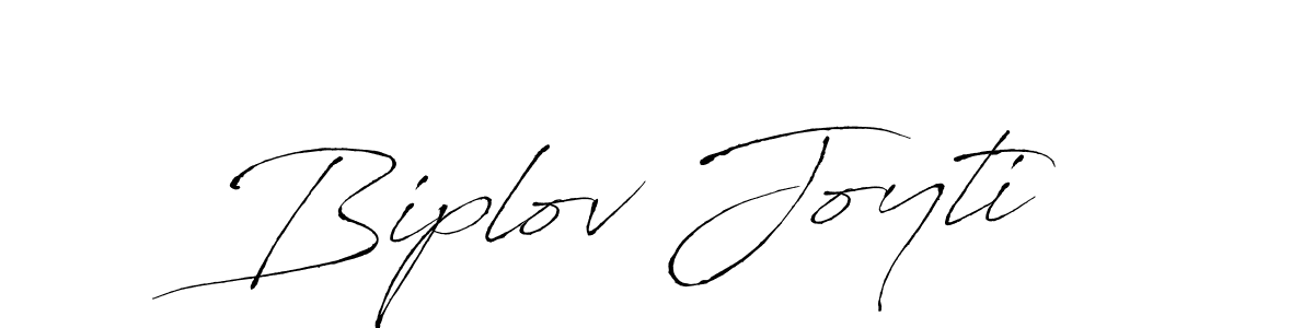 Design your own signature with our free online signature maker. With this signature software, you can create a handwritten (Antro_Vectra) signature for name Biplov Joyti. Biplov Joyti signature style 6 images and pictures png