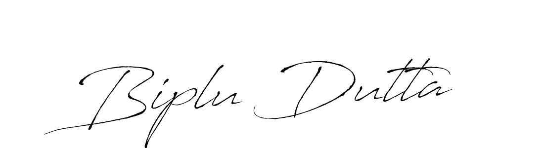 How to make Biplu Dutta signature? Antro_Vectra is a professional autograph style. Create handwritten signature for Biplu Dutta name. Biplu Dutta signature style 6 images and pictures png