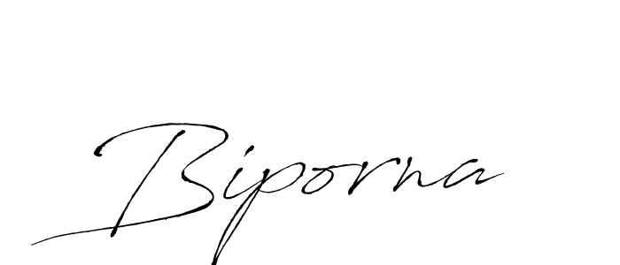 Biporna stylish signature style. Best Handwritten Sign (Antro_Vectra) for my name. Handwritten Signature Collection Ideas for my name Biporna. Biporna signature style 6 images and pictures png