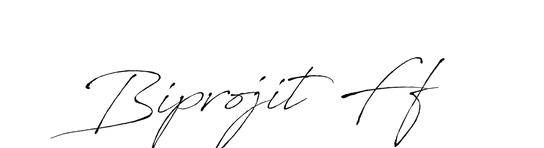 Also we have Biprojit Ff name is the best signature style. Create professional handwritten signature collection using Antro_Vectra autograph style. Biprojit Ff signature style 6 images and pictures png