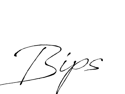 Bips stylish signature style. Best Handwritten Sign (Antro_Vectra) for my name. Handwritten Signature Collection Ideas for my name Bips. Bips signature style 6 images and pictures png