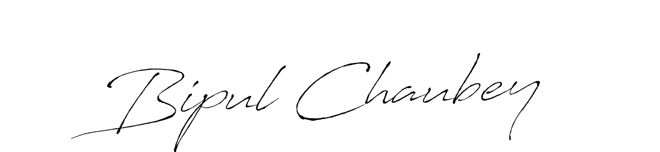You should practise on your own different ways (Antro_Vectra) to write your name (Bipul Chaubey) in signature. don't let someone else do it for you. Bipul Chaubey signature style 6 images and pictures png