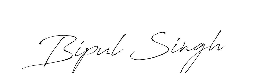 How to make Bipul Singh name signature. Use Antro_Vectra style for creating short signs online. This is the latest handwritten sign. Bipul Singh signature style 6 images and pictures png
