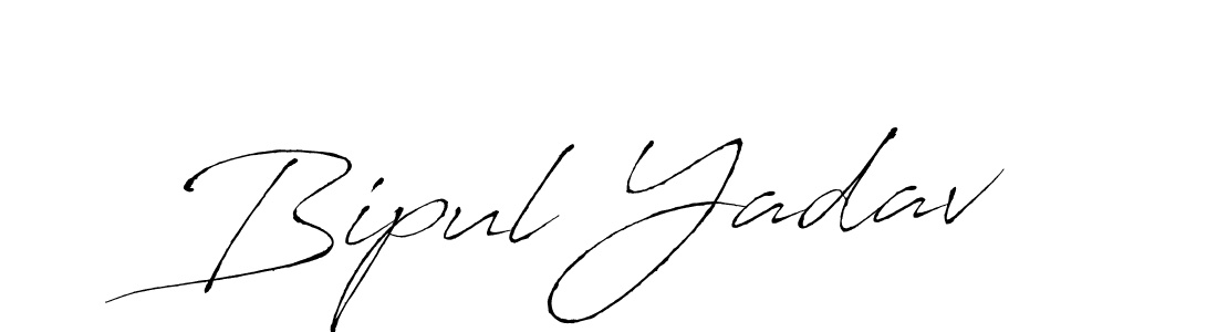 Use a signature maker to create a handwritten signature online. With this signature software, you can design (Antro_Vectra) your own signature for name Bipul Yadav. Bipul Yadav signature style 6 images and pictures png