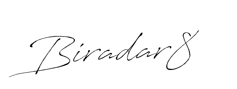 Use a signature maker to create a handwritten signature online. With this signature software, you can design (Antro_Vectra) your own signature for name Biradar8. Biradar8 signature style 6 images and pictures png