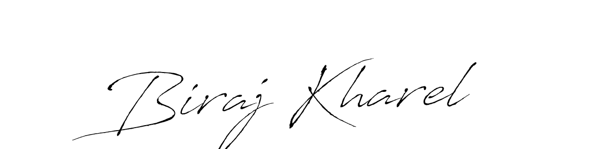 Also You can easily find your signature by using the search form. We will create Biraj Kharel name handwritten signature images for you free of cost using Antro_Vectra sign style. Biraj Kharel signature style 6 images and pictures png