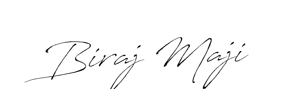 Use a signature maker to create a handwritten signature online. With this signature software, you can design (Antro_Vectra) your own signature for name Biraj Maji. Biraj Maji signature style 6 images and pictures png
