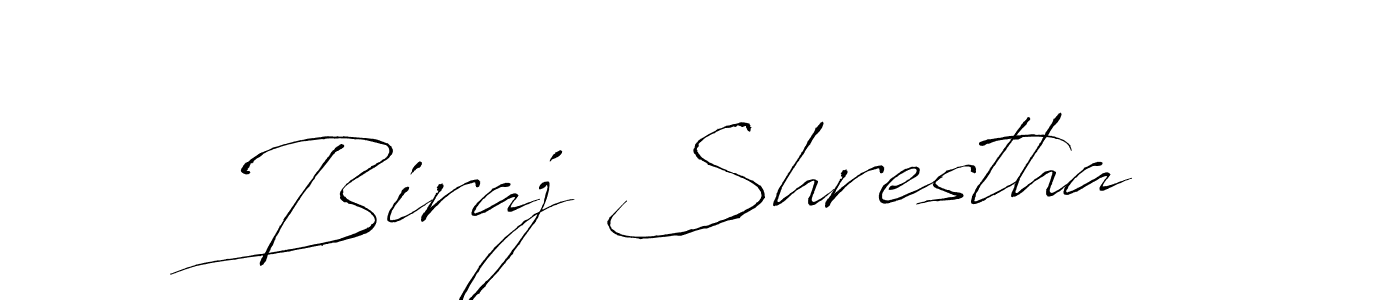 Also we have Biraj Shrestha name is the best signature style. Create professional handwritten signature collection using Antro_Vectra autograph style. Biraj Shrestha signature style 6 images and pictures png