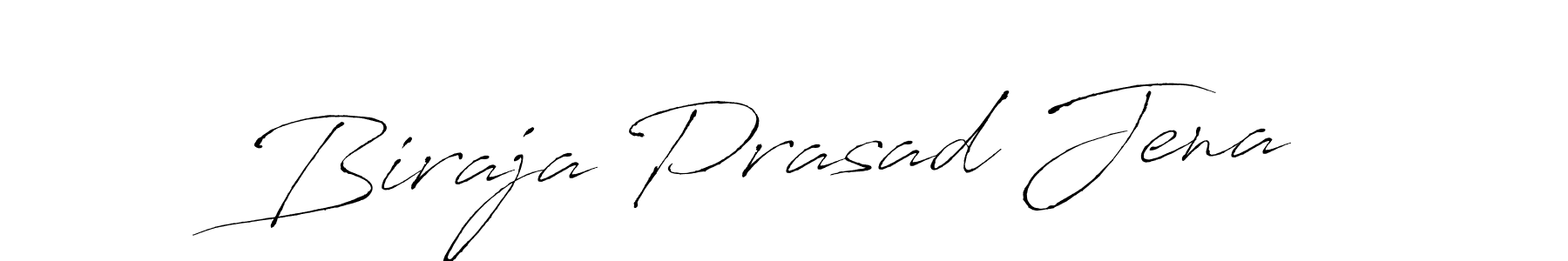 Antro_Vectra is a professional signature style that is perfect for those who want to add a touch of class to their signature. It is also a great choice for those who want to make their signature more unique. Get Biraja Prasad Jena name to fancy signature for free. Biraja Prasad Jena signature style 6 images and pictures png