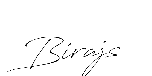 Birajs stylish signature style. Best Handwritten Sign (Antro_Vectra) for my name. Handwritten Signature Collection Ideas for my name Birajs. Birajs signature style 6 images and pictures png