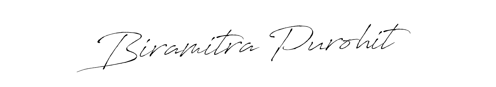 Biramitra Purohit stylish signature style. Best Handwritten Sign (Antro_Vectra) for my name. Handwritten Signature Collection Ideas for my name Biramitra Purohit. Biramitra Purohit signature style 6 images and pictures png