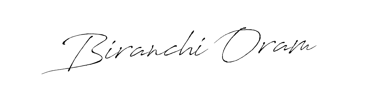 Make a beautiful signature design for name Biranchi Oram. Use this online signature maker to create a handwritten signature for free. Biranchi Oram signature style 6 images and pictures png