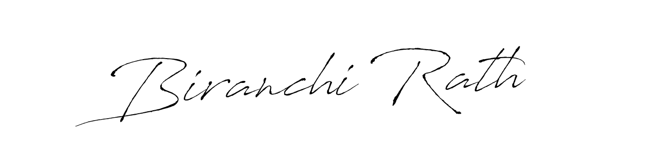 The best way (Antro_Vectra) to make a short signature is to pick only two or three words in your name. The name Biranchi Rath include a total of six letters. For converting this name. Biranchi Rath signature style 6 images and pictures png