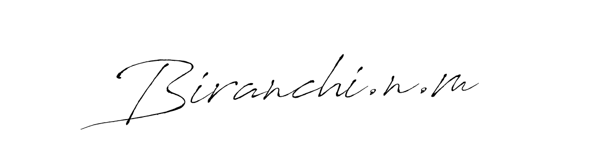 It looks lik you need a new signature style for name Biranchi.n.m. Design unique handwritten (Antro_Vectra) signature with our free signature maker in just a few clicks. Biranchi.n.m signature style 6 images and pictures png