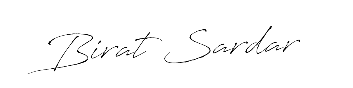 Use a signature maker to create a handwritten signature online. With this signature software, you can design (Antro_Vectra) your own signature for name Birat Sardar. Birat Sardar signature style 6 images and pictures png