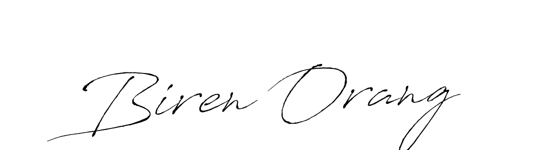 The best way (Antro_Vectra) to make a short signature is to pick only two or three words in your name. The name Biren Orang include a total of six letters. For converting this name. Biren Orang signature style 6 images and pictures png