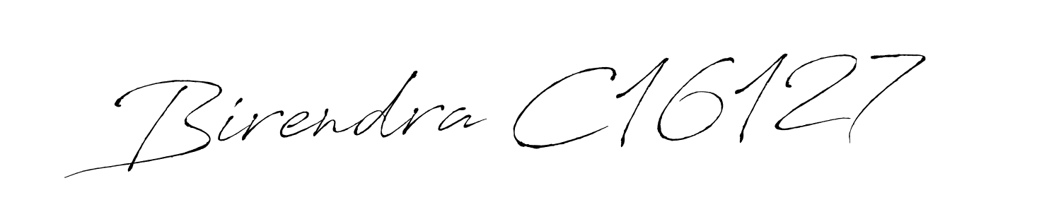 You should practise on your own different ways (Antro_Vectra) to write your name (Birendra C16127) in signature. don't let someone else do it for you. Birendra C16127 signature style 6 images and pictures png