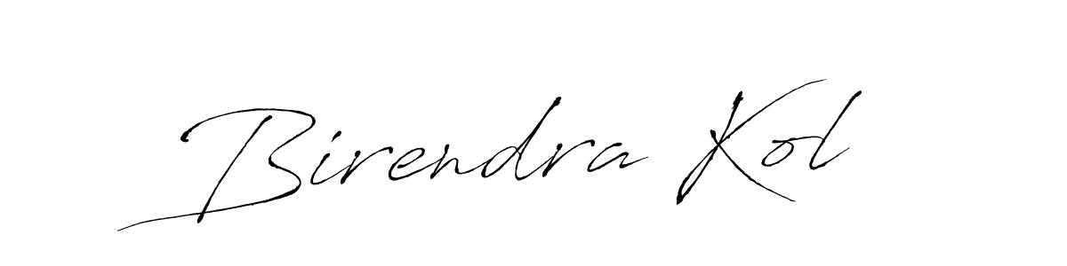 How to Draw Birendra Kol signature style? Antro_Vectra is a latest design signature styles for name Birendra Kol. Birendra Kol signature style 6 images and pictures png