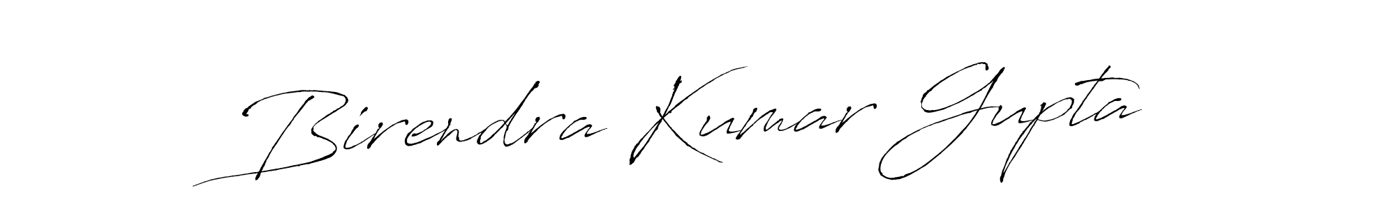 How to make Birendra Kumar Gupta signature? Antro_Vectra is a professional autograph style. Create handwritten signature for Birendra Kumar Gupta name. Birendra Kumar Gupta signature style 6 images and pictures png