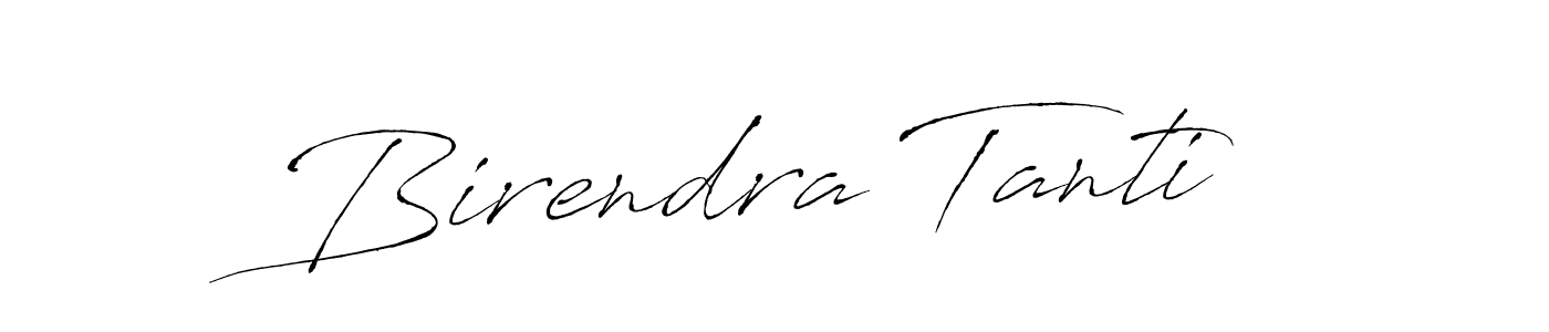 Make a beautiful signature design for name Birendra Tanti. With this signature (Antro_Vectra) style, you can create a handwritten signature for free. Birendra Tanti signature style 6 images and pictures png