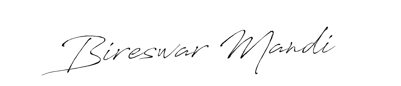 How to make Bireswar Mandi signature? Antro_Vectra is a professional autograph style. Create handwritten signature for Bireswar Mandi name. Bireswar Mandi signature style 6 images and pictures png