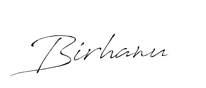The best way (Antro_Vectra) to make a short signature is to pick only two or three words in your name. The name Birhanu include a total of six letters. For converting this name. Birhanu signature style 6 images and pictures png