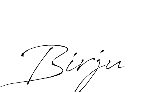 Design your own signature with our free online signature maker. With this signature software, you can create a handwritten (Antro_Vectra) signature for name Birju. Birju signature style 6 images and pictures png