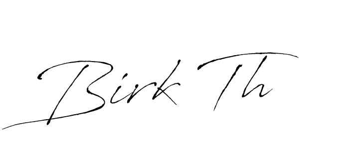 Antro_Vectra is a professional signature style that is perfect for those who want to add a touch of class to their signature. It is also a great choice for those who want to make their signature more unique. Get Birk Th name to fancy signature for free. Birk Th signature style 6 images and pictures png